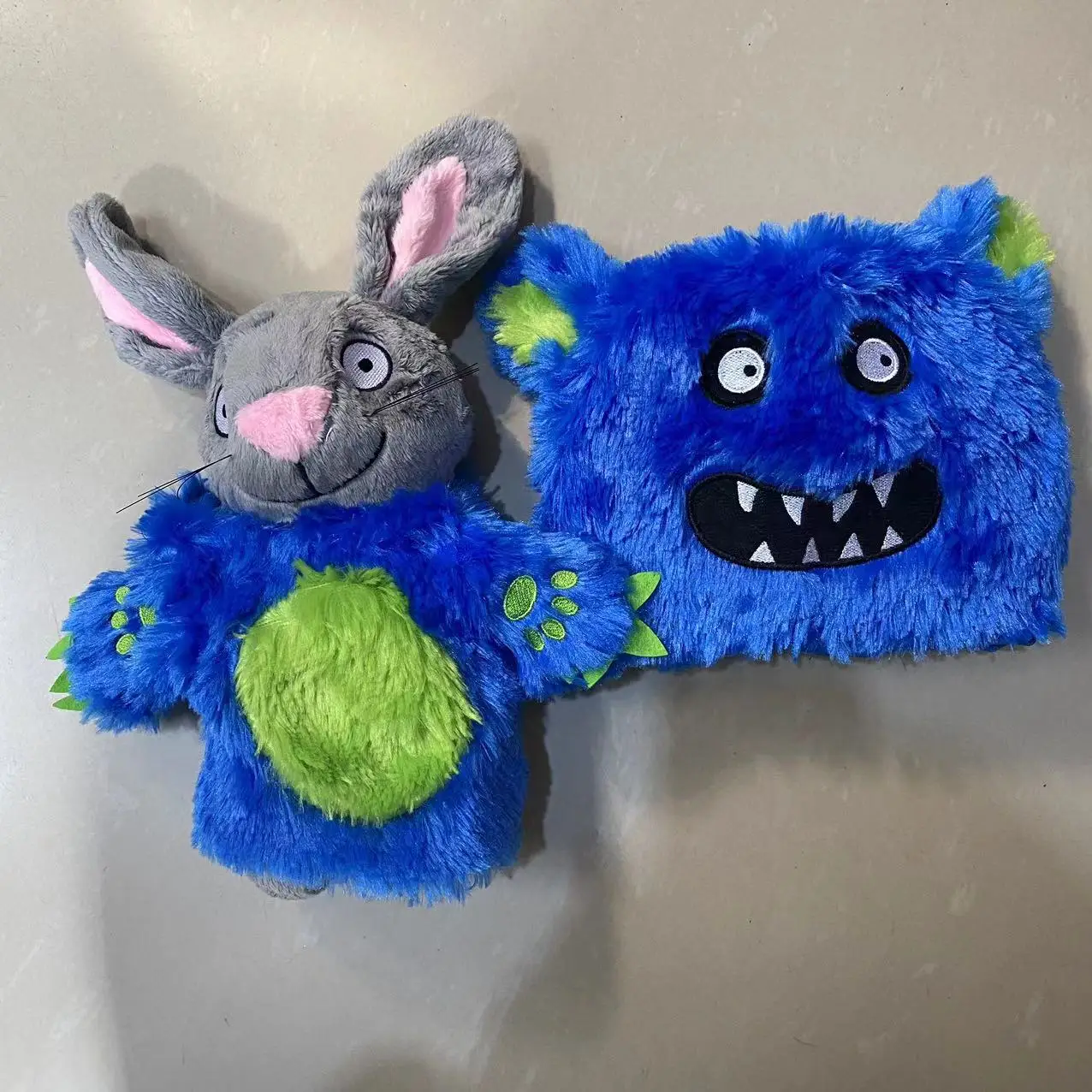 Anime Pip and Posy Plush Doll Cartoon Soft Stuffed Animal Rabbit Mouse Plushie  Toys Birthday Christmas Gifts for Kids Boys Girl