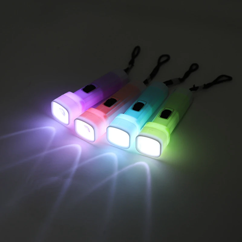 12Pcs LED Mini Flashlight Kids Birthday Party Favors Goodie Pinata Filler Toy Wedding Guests Gift Halloween Christmas Decoration