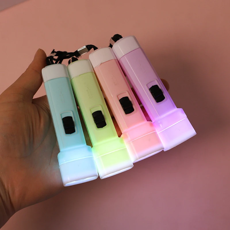 12Pcs LED Mini Flashlight Kids Birthday Party Favors Goodie Pinata Filler Toy Wedding Guests Gift Halloween Christmas Decoration