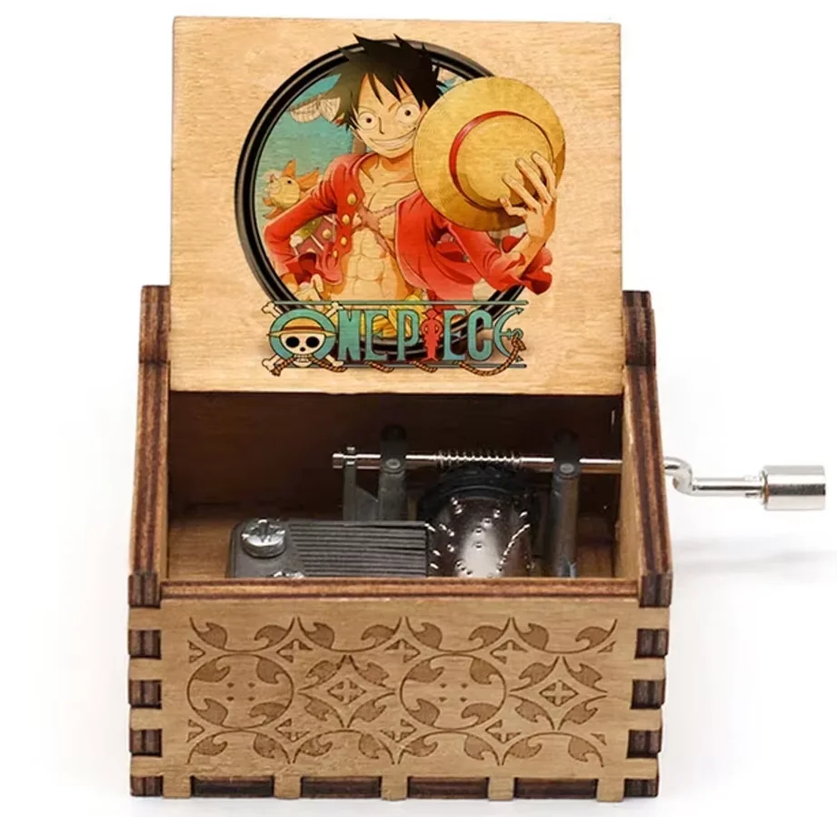 2026 HOT Commemorative Music Box Hand Crank Holiday Gift Christmas Gift Wooden Simpson Music Box Pink Panther Music Box