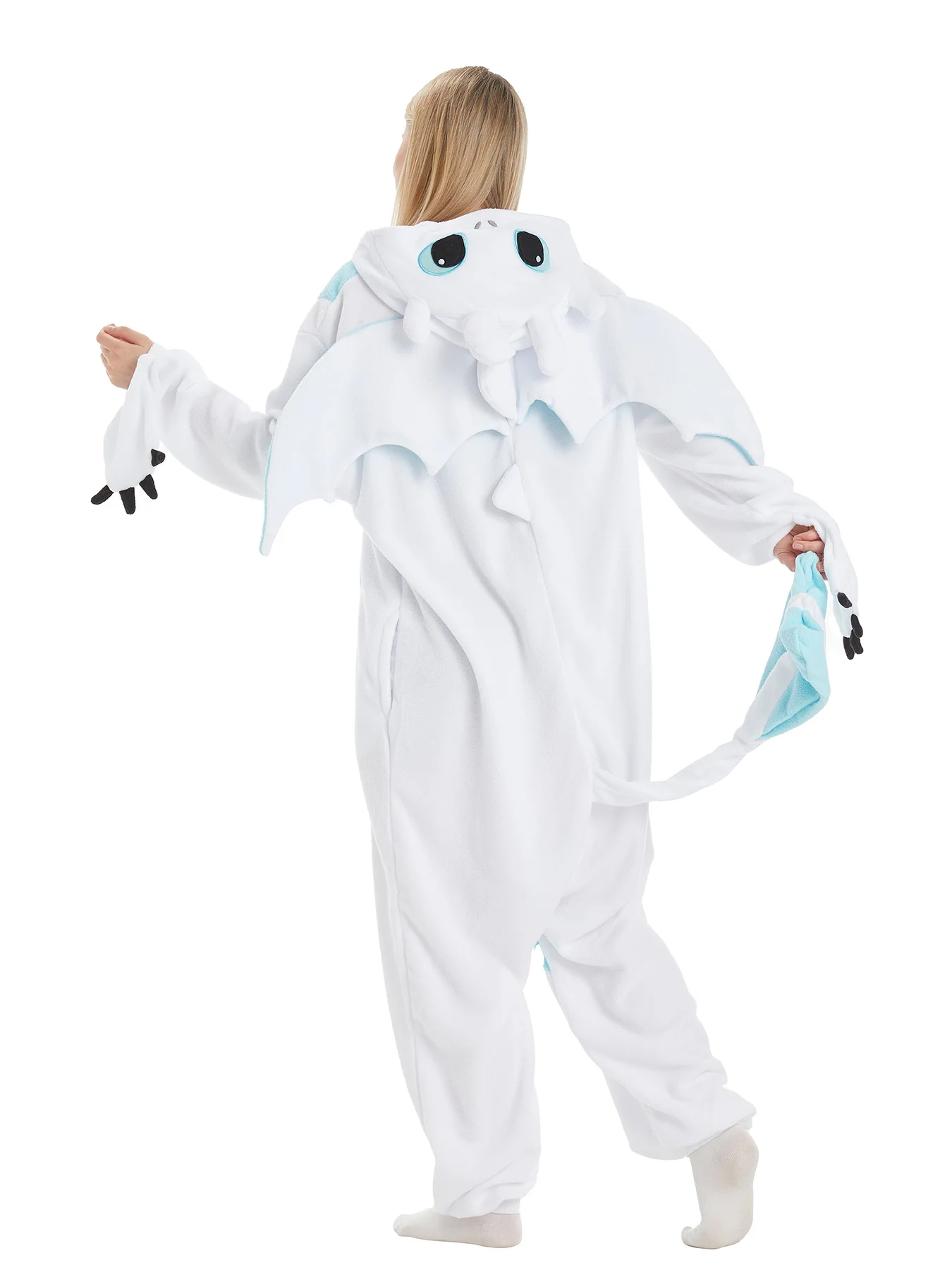 Adult Kigurumi Toothless Dragon Onesie Pajamas Adult Jumpsuit Animal Pijamas Winter Pyjama Halloween Christmas Cosplay Costume