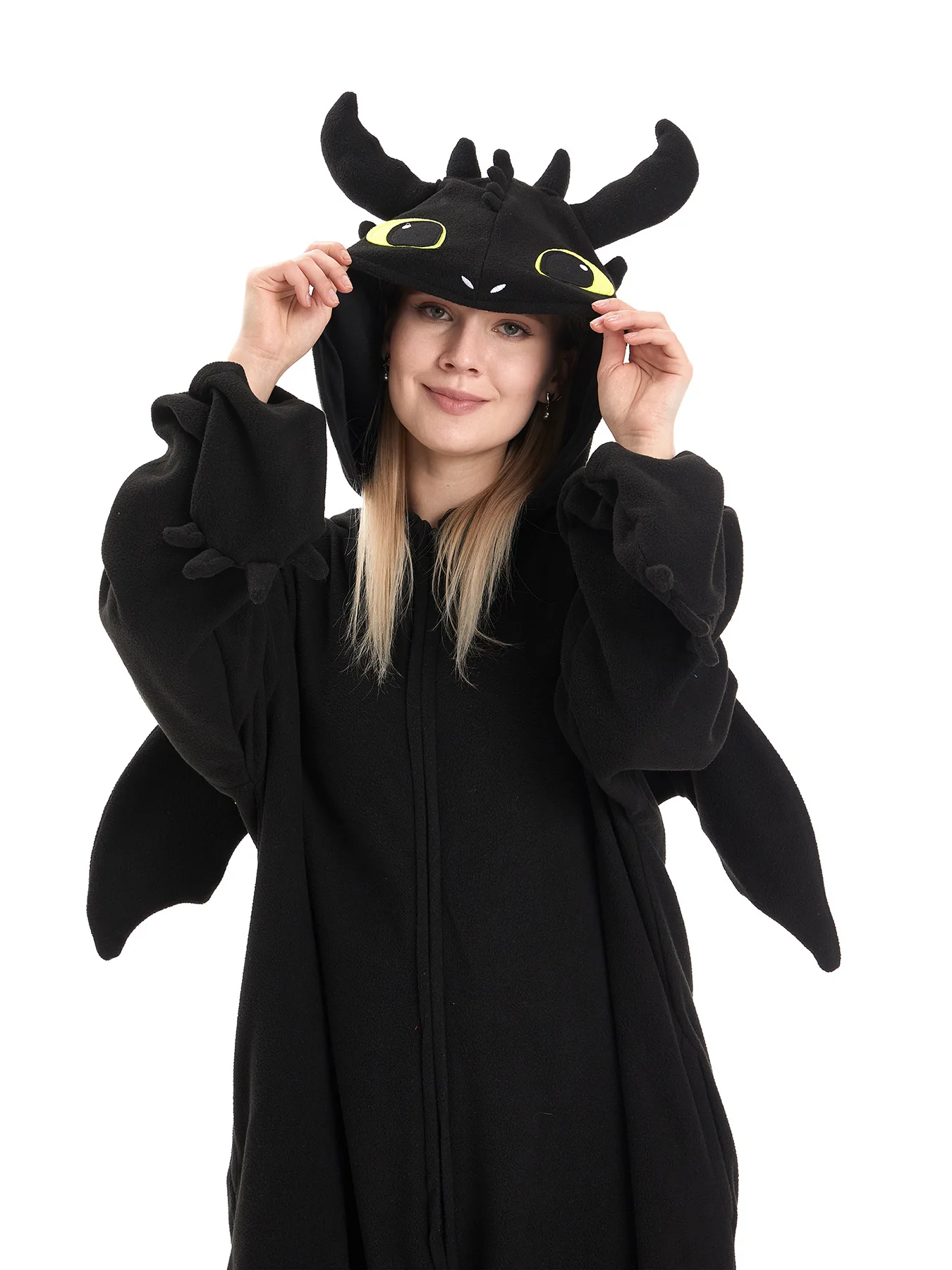 Adult Kigurumi Toothless Dragon Onesie Pajamas Adult Jumpsuit Animal Pijamas Winter Pyjama Halloween Christmas Cosplay Costume