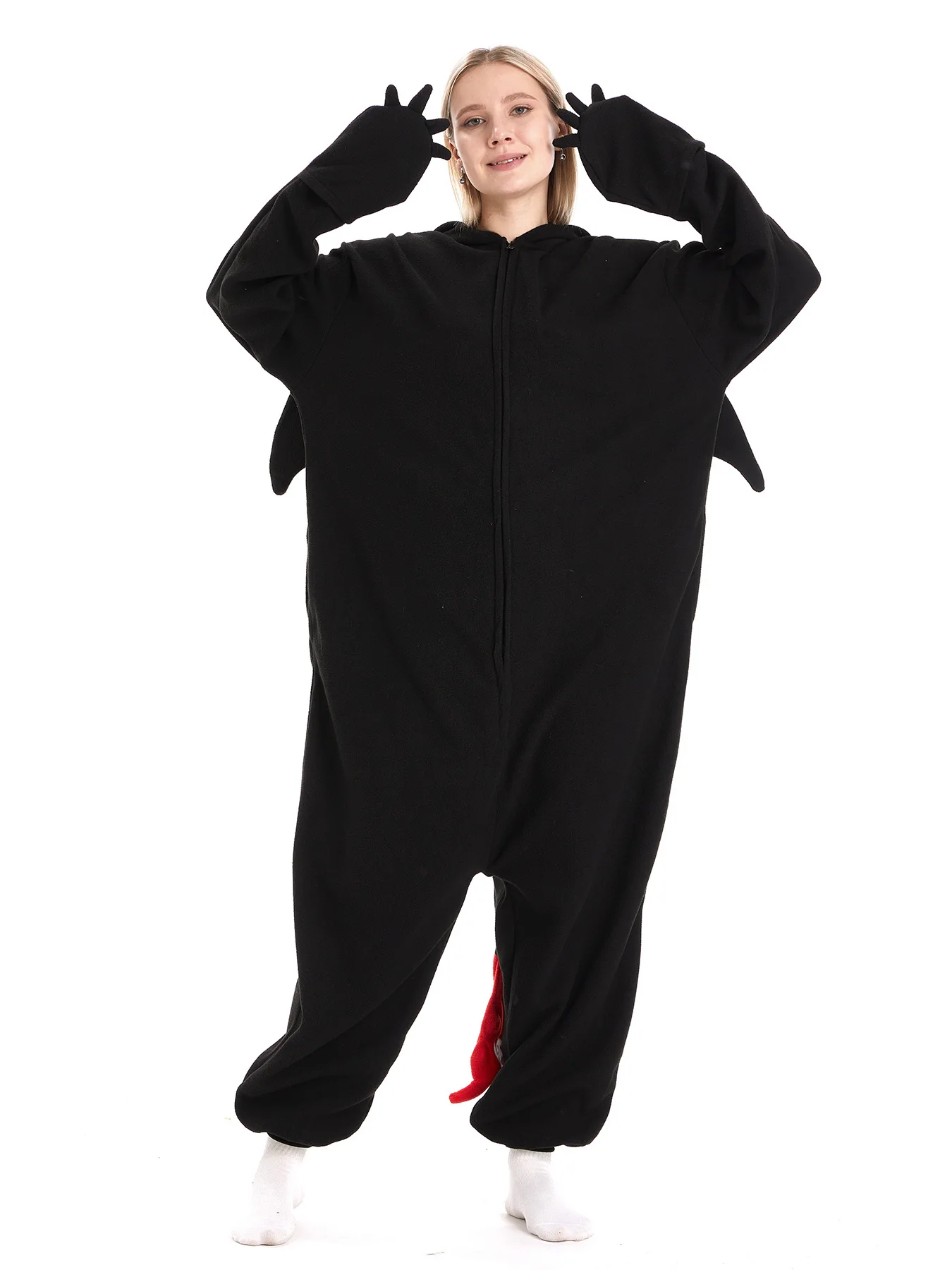 Adult Kigurumi Toothless Dragon Onesie Pajamas Adult Jumpsuit Animal Pijamas Winter Pyjama Halloween Christmas Cosplay Costume