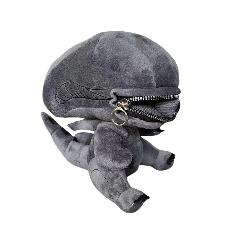 25cm Alien Xenomorph Plush Toy Cartoon Plush Dolls Soft Stuffed Plush Toys for Boys Girls Fans Birthday Christmas Gifts