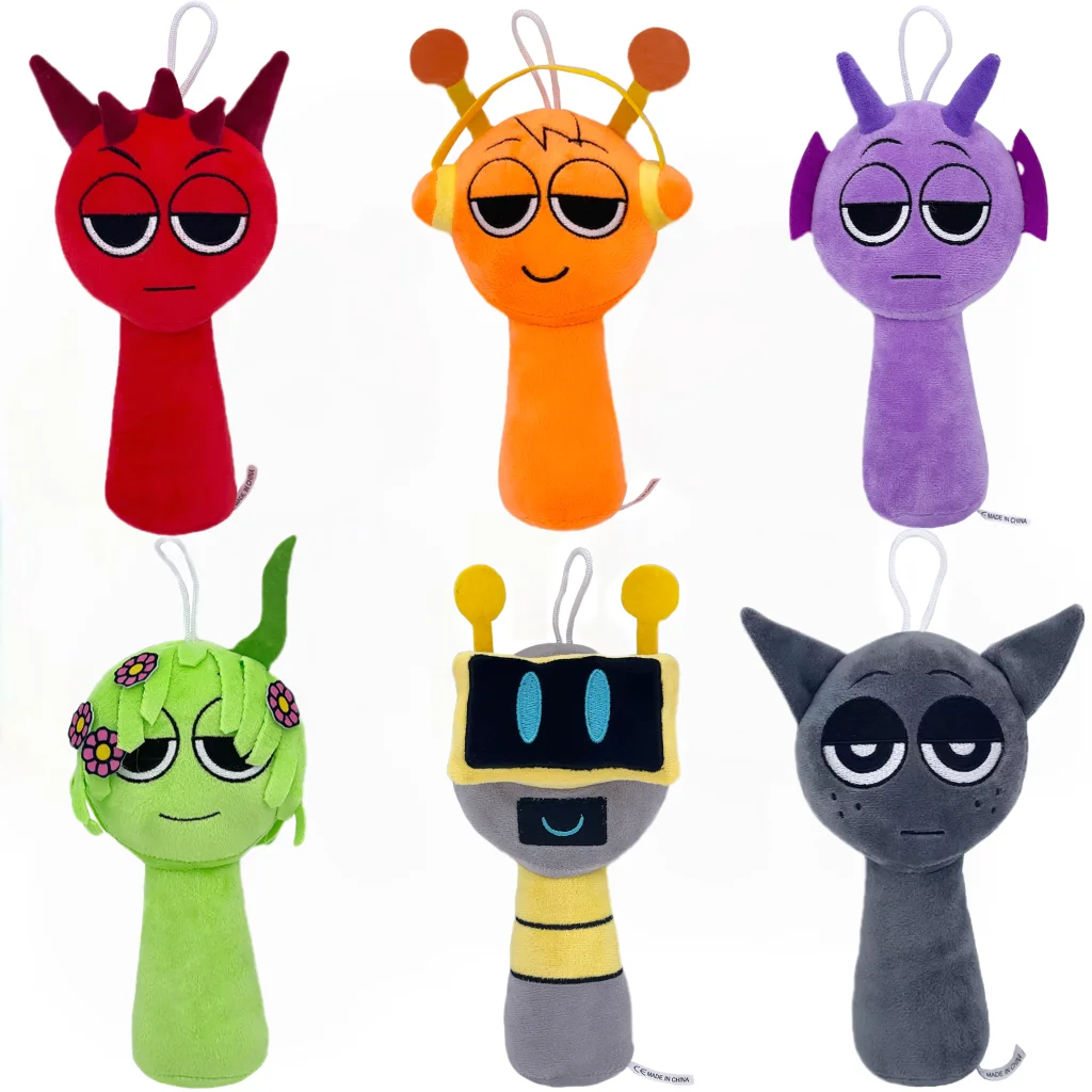 New Sprunki Plush Toys Horror Game Toys Cartoon Cute Soft Stuffed Pillow For Kid Birthday Christmas Gift Stuffed Children Dolls