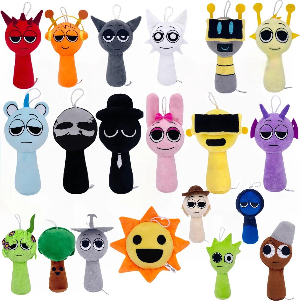 New Sprunki Plush Toys Horror Game Toys Cartoon Cute Soft Stuffed Pillow For Kid Birthday Christmas Gift Stuffed Children Dolls