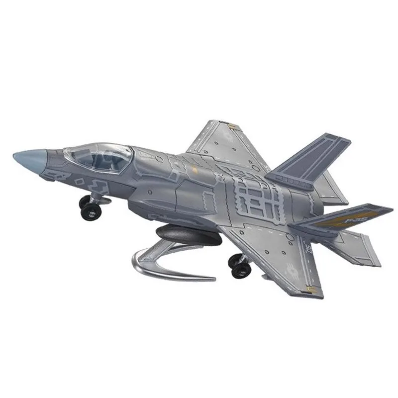 1/72 Amercia F-35 Stealth Fighter Lightning II Model Creative Military Series Building Blocks Assembled Toys For Christmas Gifts