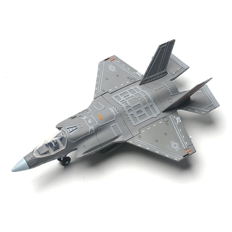 1/72 Amercia F-35 Stealth Fighter Lightning II Model Creative Military Series Building Blocks Assembled Toys For Christmas Gifts