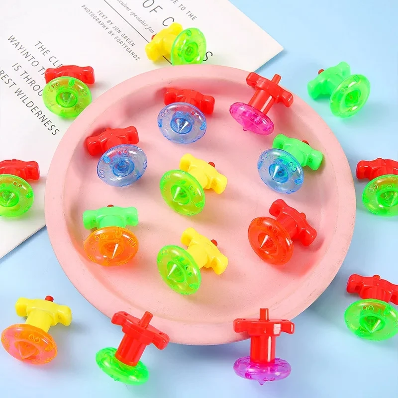 12/20Pcs Mini Torsion Speed Gyro Spinning Toys Kids Birthday Party Favors Christmas Gift Pinata Filler Classroom Rewards Prize