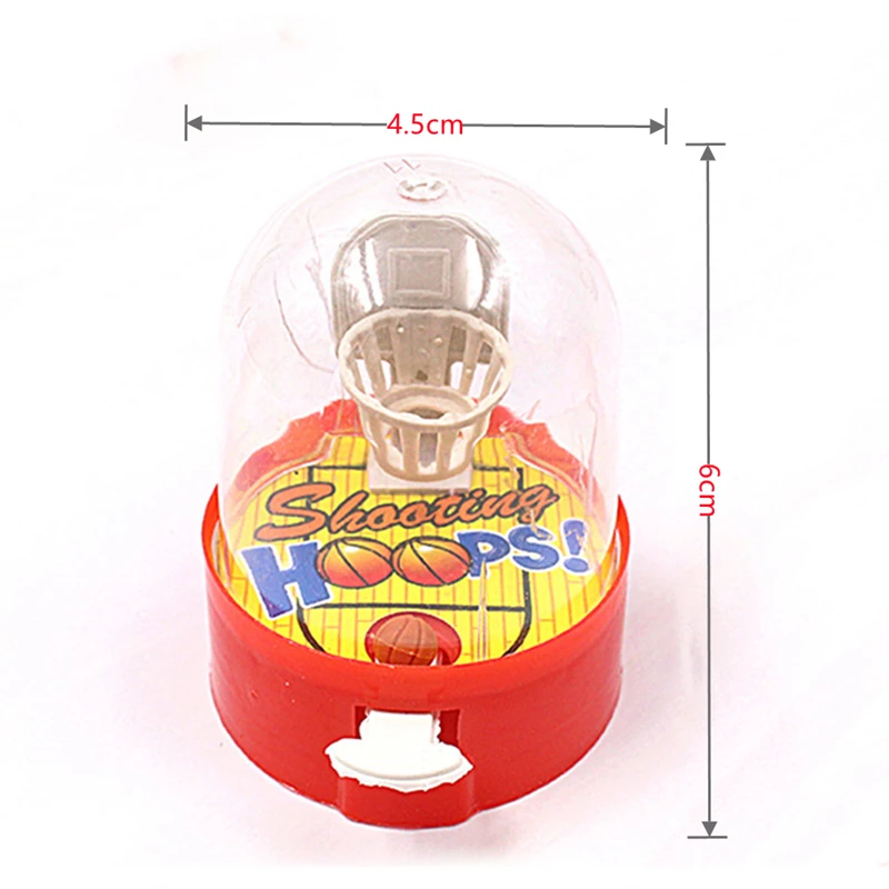 12PCS Mini Desktop Fingers Basketball Shooting Game Toys Kids Birthday Party Favors Supplies Pinata Filler Bag Christmas Present