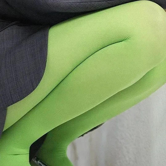 Plus Size Women Sexy Long Stockings Candy Color Velvet Pantyhose Halloween Christmas Socks Party Solid Color Jumpsuit Stockings#