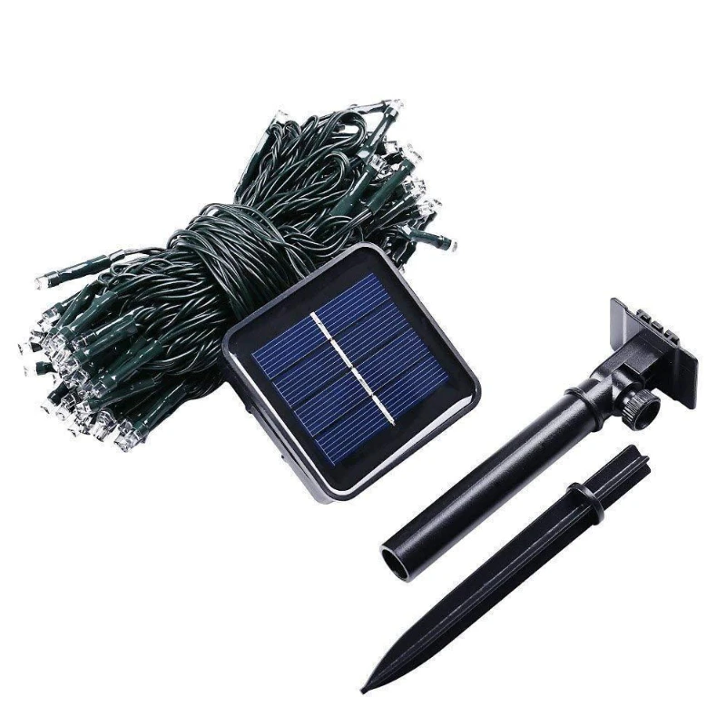 Solar String Fairy Light LED Waterproof Outdoor 5M/12M/22M Garland Street Lamp Festoon Christmas Party For Garden Decor