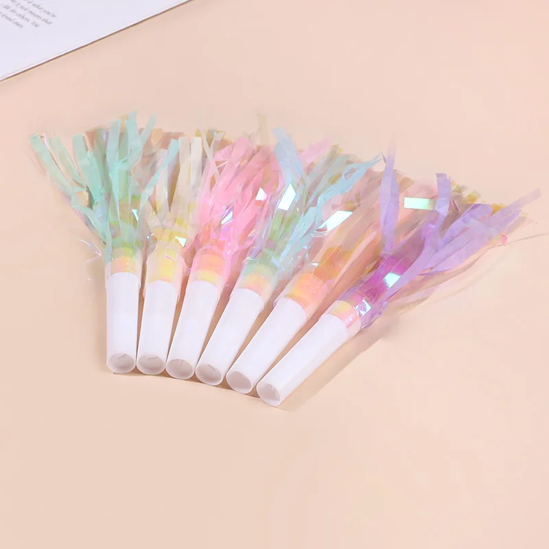 6/12/36Pcs Colorful Blowout Whistles Kids Birthday Party Favors Pinata Filler Wedding Gift Cheer Props Christmas Noise Maker