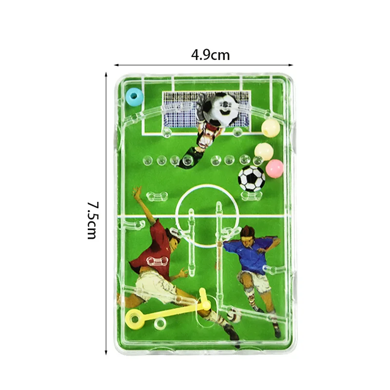 10/20pcs Football Party Favors Maze Game Boys Soccer Theme Birthday Party Decoration Kids Christmas Gift Toy Supplies