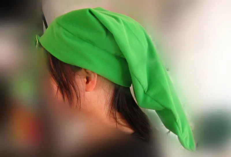 Game Anime Legends Of Zeldas Cosplay Hat Link Cosplay Green Plush Hat Christmas Gift Party