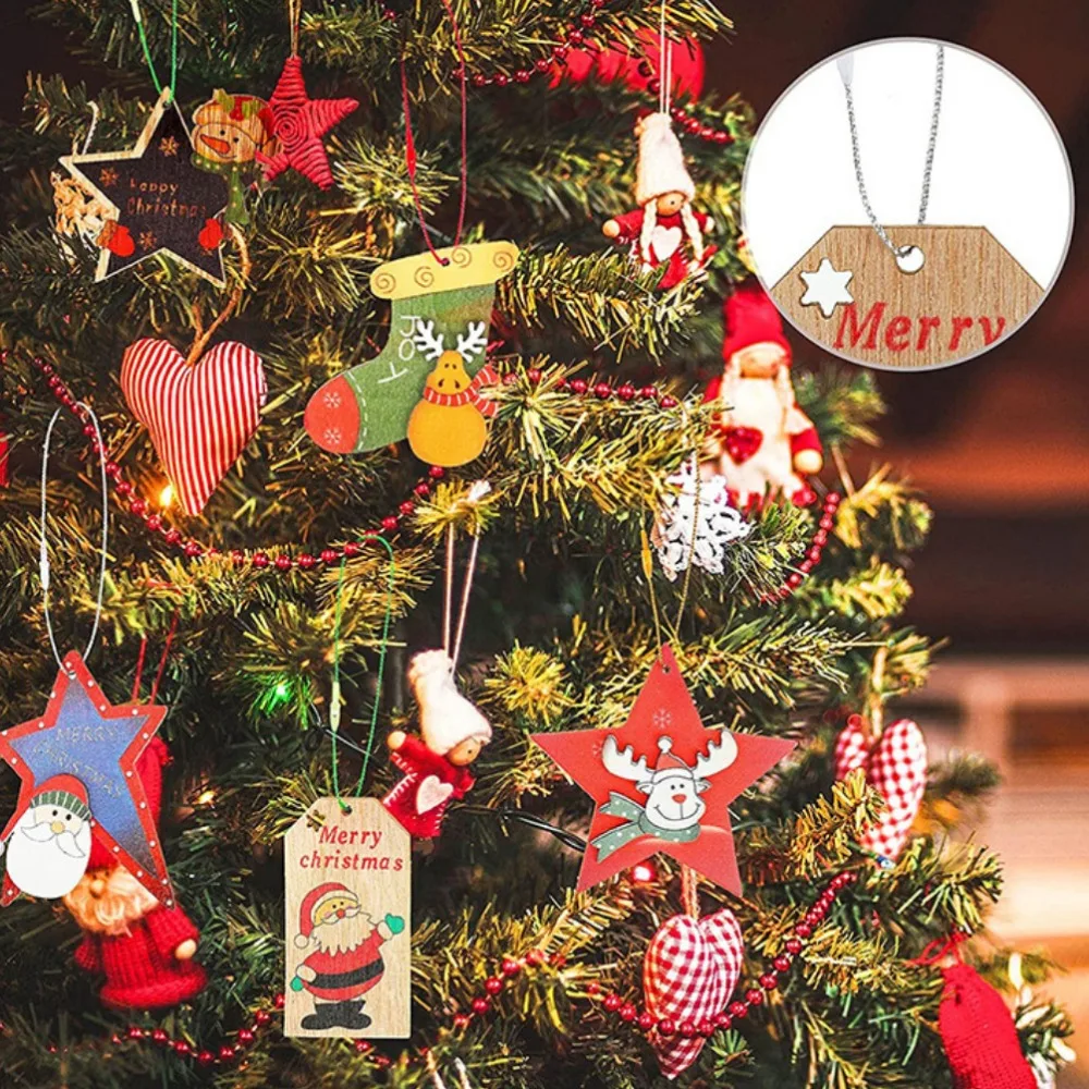100pcs 20cm Polyester Strings for Christmas Pendants Xmas Tree Xmas Ball Tag Tool Christmas Drop Ornament Accessories