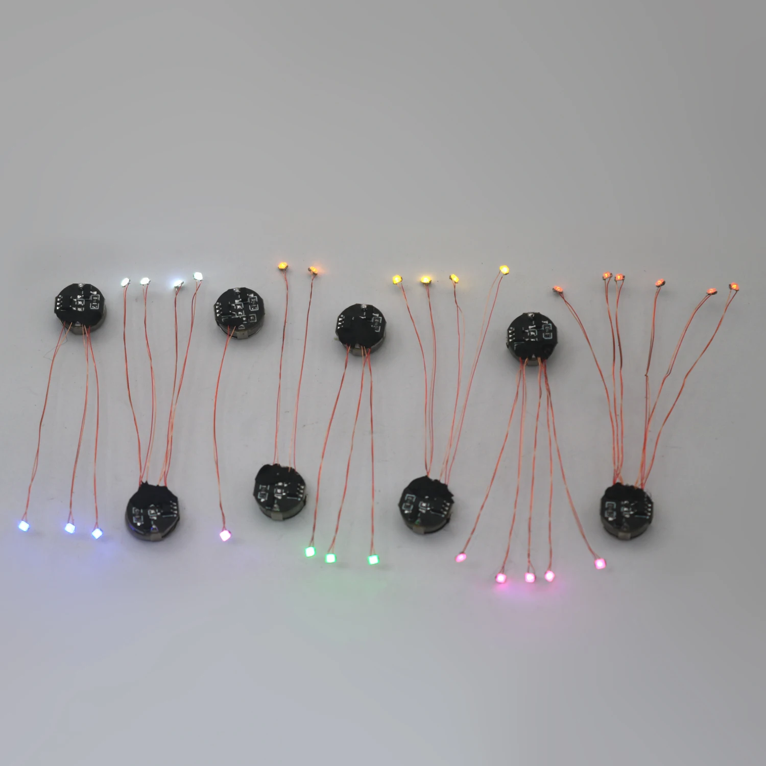 Wired 5cm Magnetic Control Lamp Led Magnetron Light Model W Battery Diy Car Toys Lighting Diorama Gunda Robots Christmas Tree