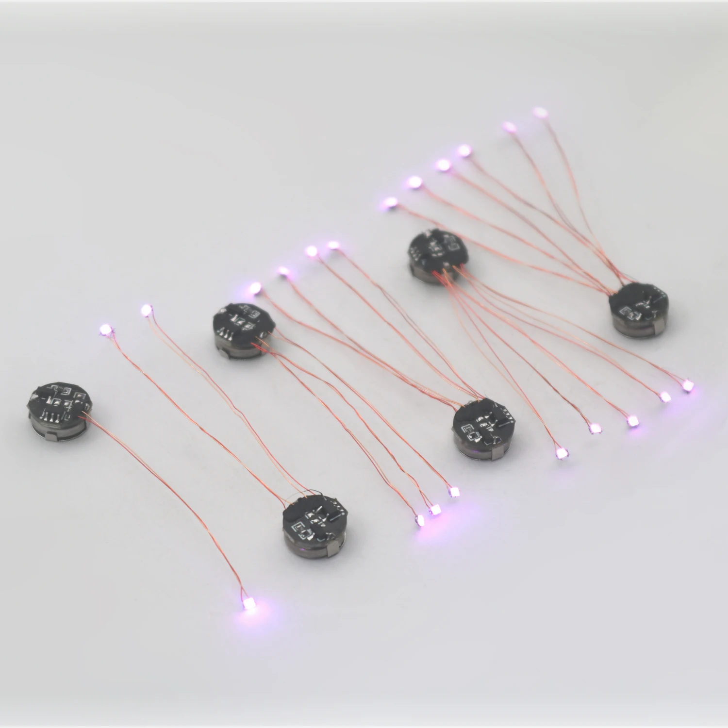 Wired 5cm Magnetic Control Lamp Led Magnetron Light Model W Battery Diy Car Toys Lighting Diorama Gunda Robots Christmas Tree