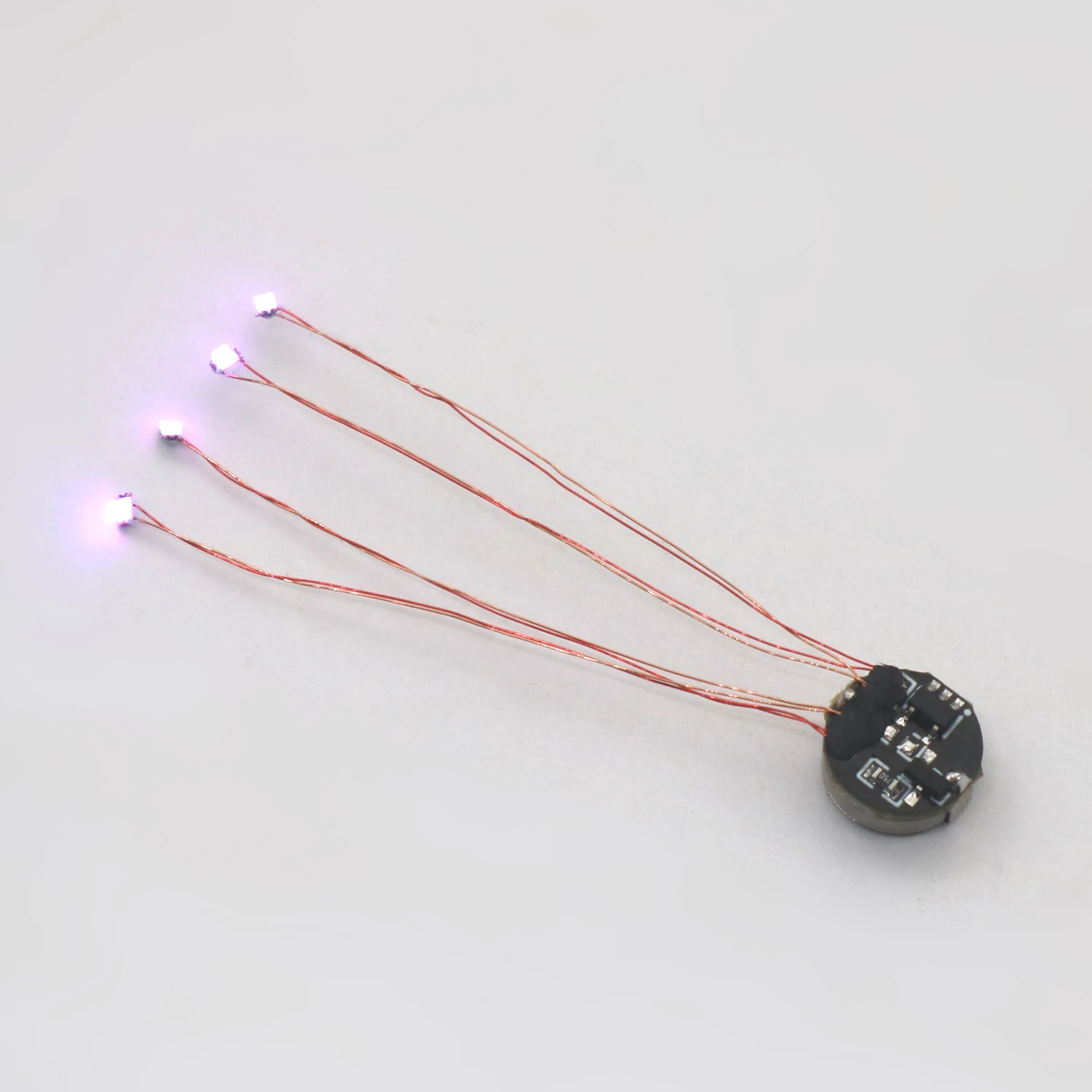 Wired 5cm Magnetic Control Lamp Led Magnetron Light Model W Battery Diy Car Toys Lighting Diorama Gunda Robots Christmas Tree