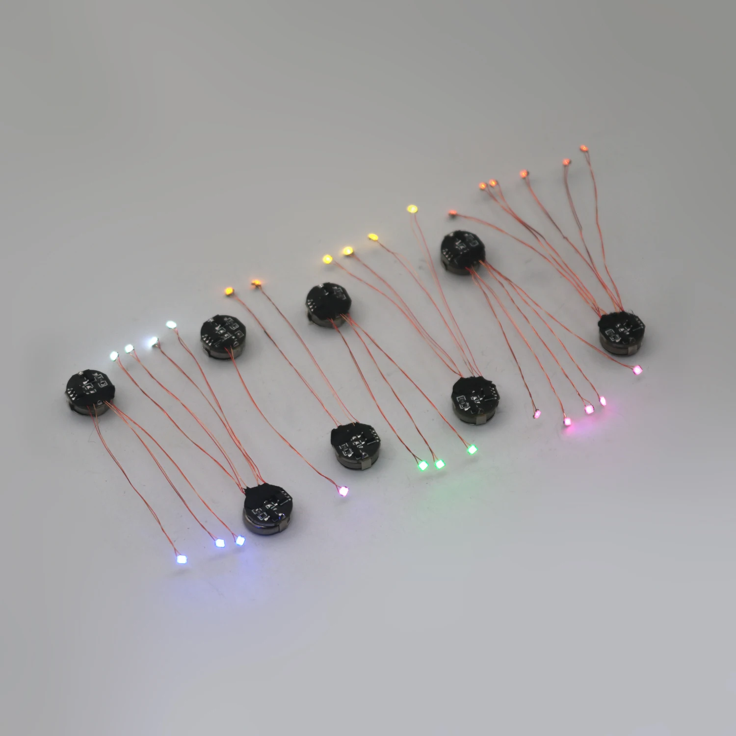 Wired 5cm Magnetic Control Lamp Led Magnetron Light Model W Battery Diy Car Toys Lighting Diorama Gunda Robots Christmas Tree