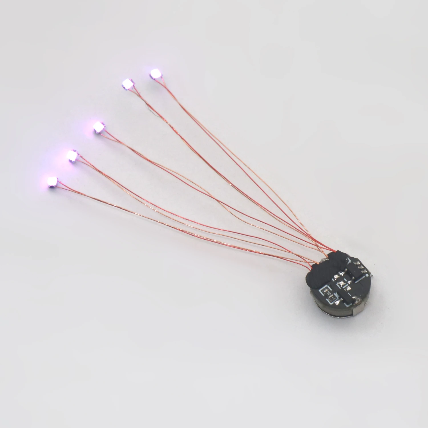 Wired 5cm Magnetic Control Lamp Led Magnetron Light Model W Battery Diy Car Toys Lighting Diorama Gunda Robots Christmas Tree