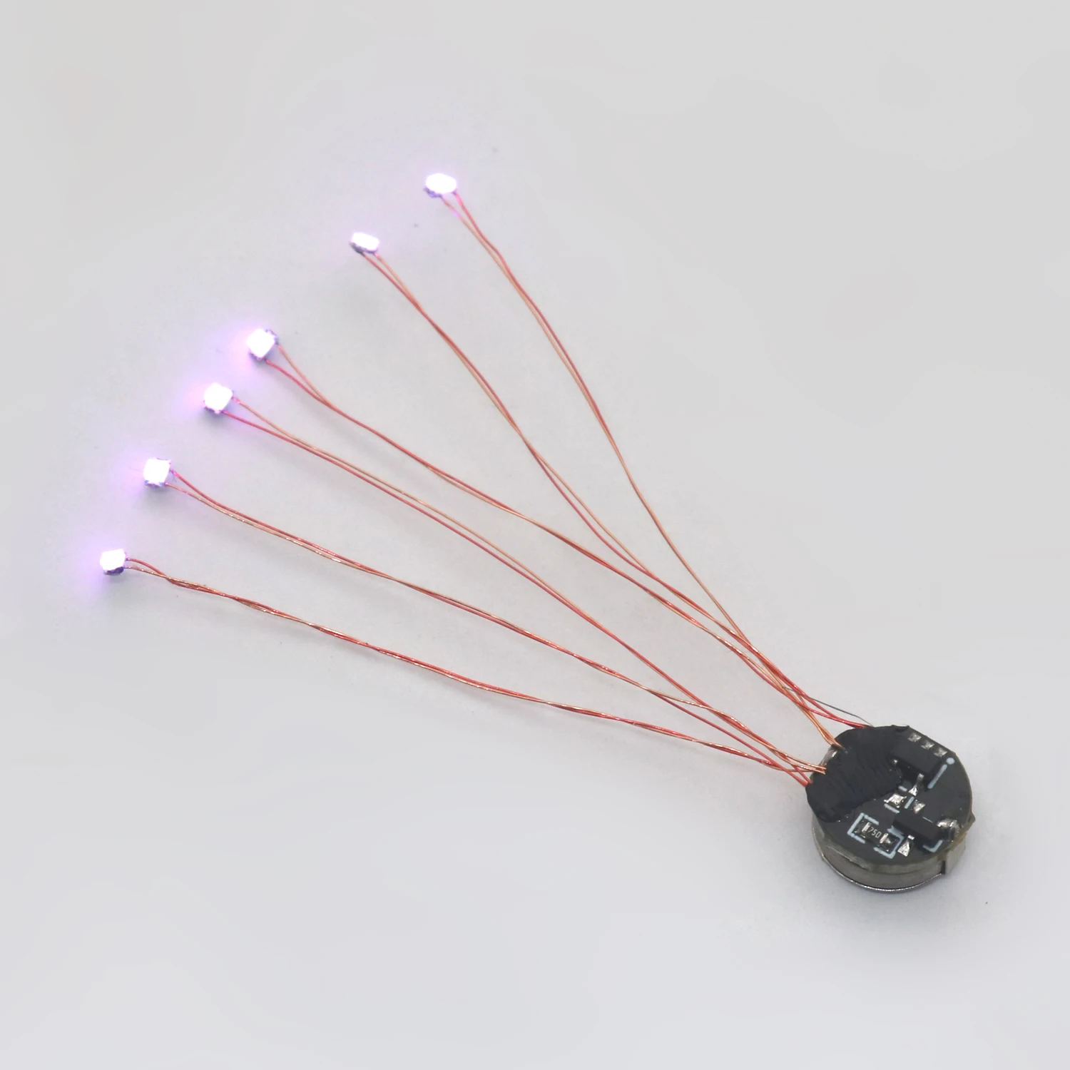 Wired 5cm Magnetic Control Lamp Led Magnetron Light Model W Battery Diy Car Toys Lighting Diorama Gunda Robots Christmas Tree