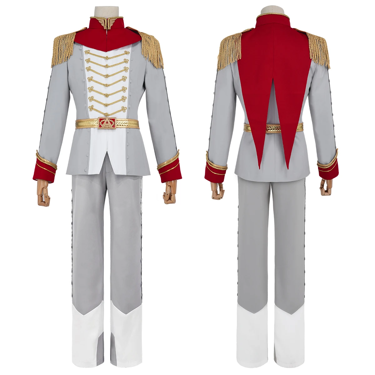 HOLOUN P5 Game Akechi Goro Cosplay Costume Wig Crow Grey Uniform Mask Cos Convention Stage Comic Suit Christmas New Year Gift
