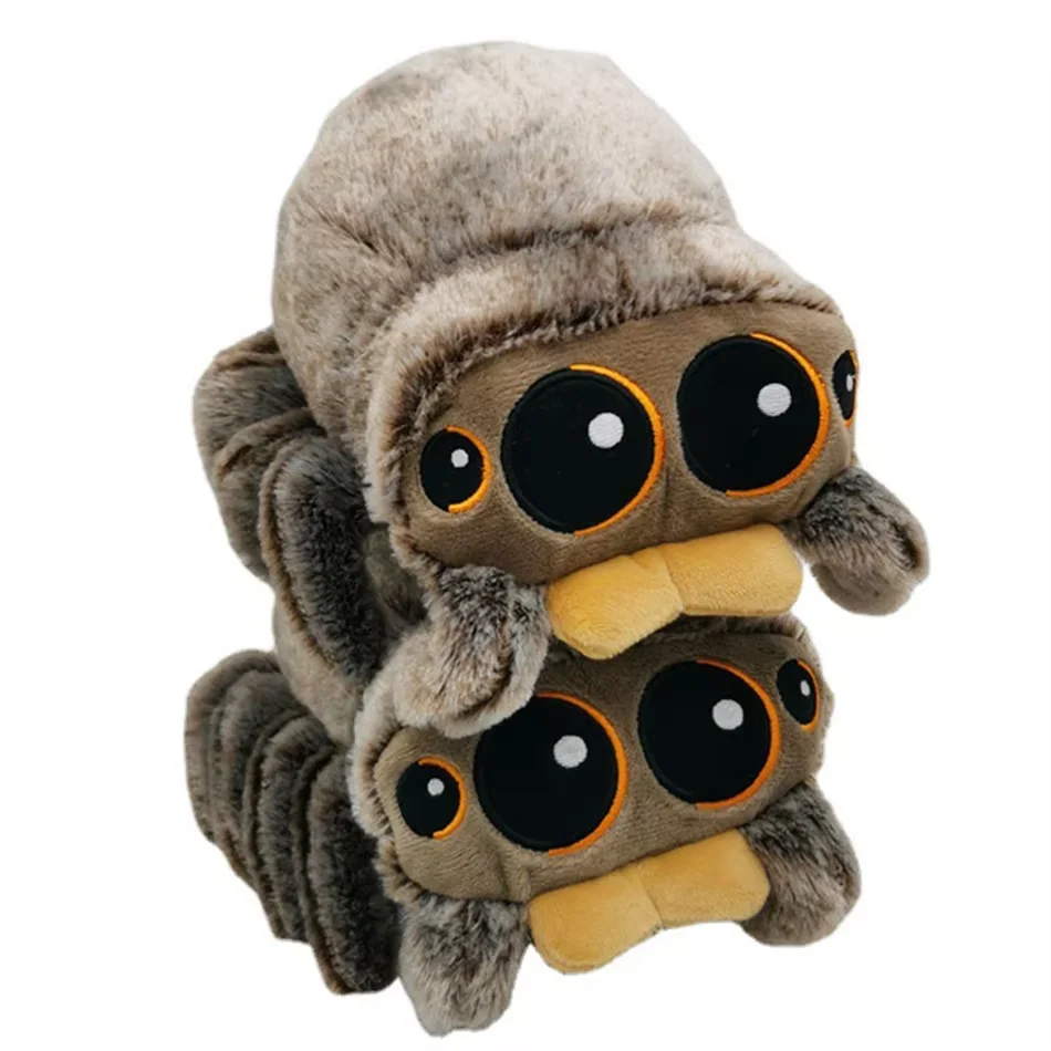 Cotton Animal Plush Toy Insect Spider Plush Doll Black Lucas Anime Game Room Decoration Ornament Christmas Birthday Gift