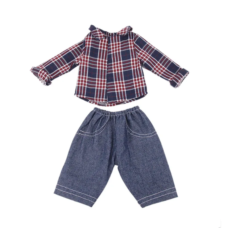 Doll Clothes 3Pcs/Set Hat+ Sweater+Jeans For 18Inch American&43Cm Baby Doll Accessories,Our Generation Baby Girl`s Christmas Toy