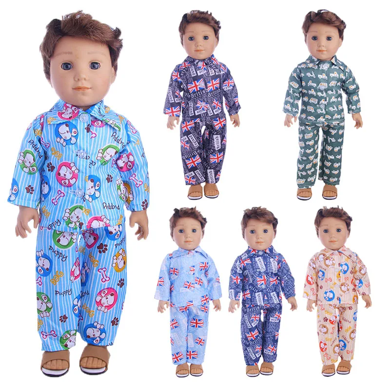 Doll Clothes 3Pcs/Set Hat+ Sweater+Jeans For 18Inch American&43Cm Baby Doll Accessories,Our Generation Baby Girl`s Christmas Toy