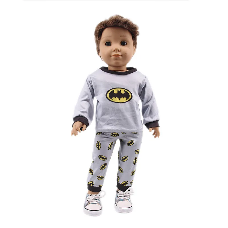 Doll Clothes 3Pcs/Set Hat+ Sweater+Jeans For 18Inch American&43Cm Baby Doll Accessories,Our Generation Baby Girl`s Christmas Toy