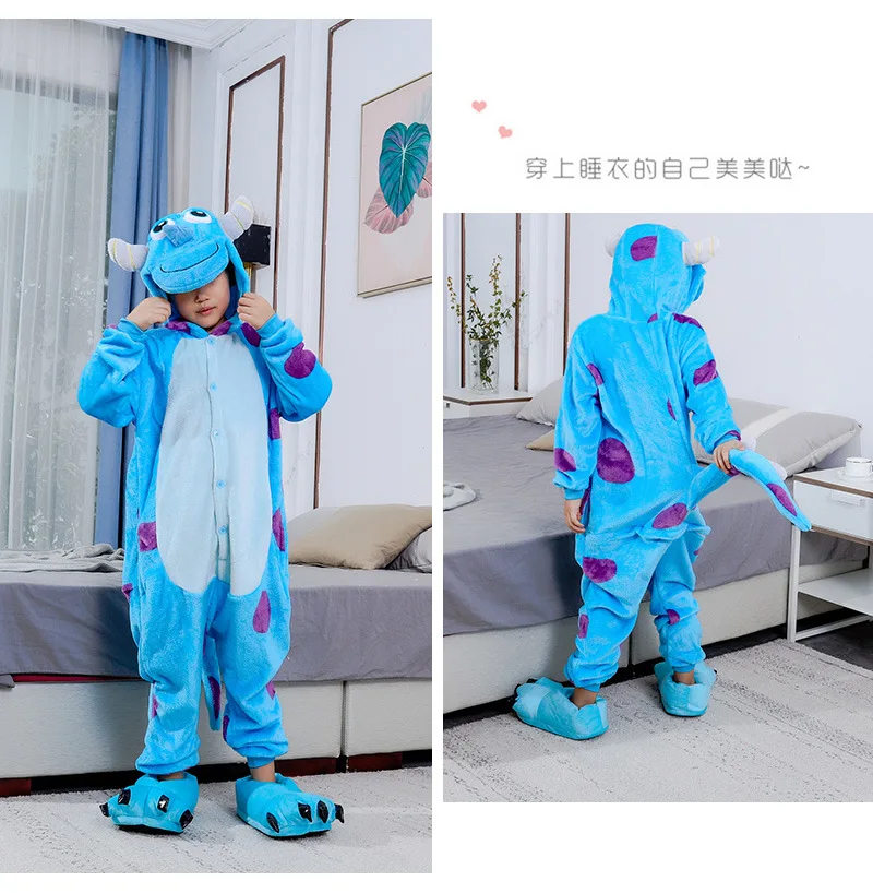 Women Men Onesies Kigurumi Sulley Cartoon Onesie Anime Pajamas Winter Outfit Festival Party Suit Gift For Halloween Christmas