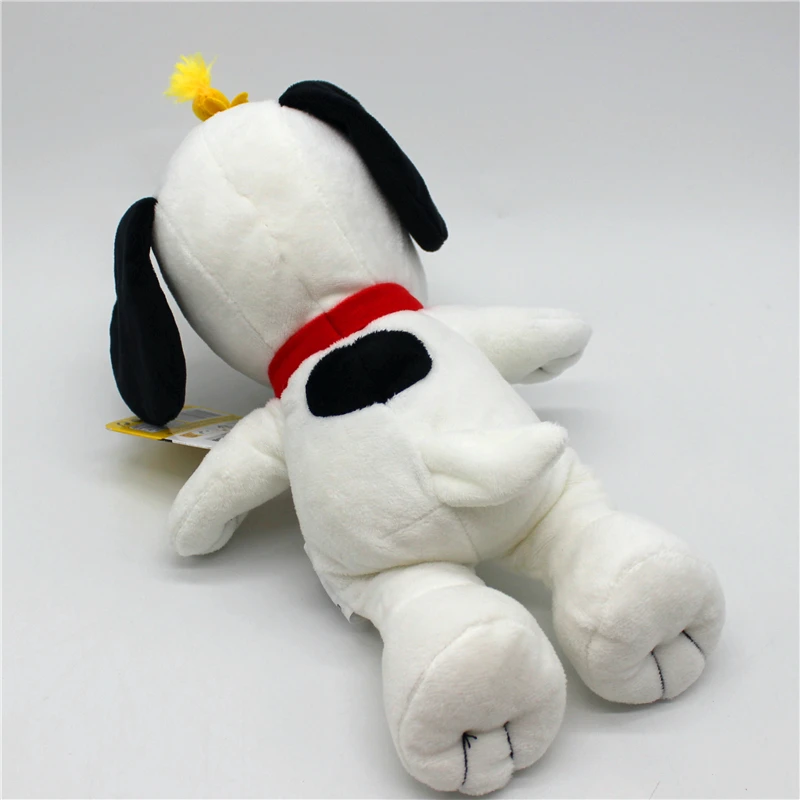 1piece 25CM Peanuts Snoopy with Woodstock bird Plush soft toys Snoopy dog toys best Christmas present Valentine's Day gift