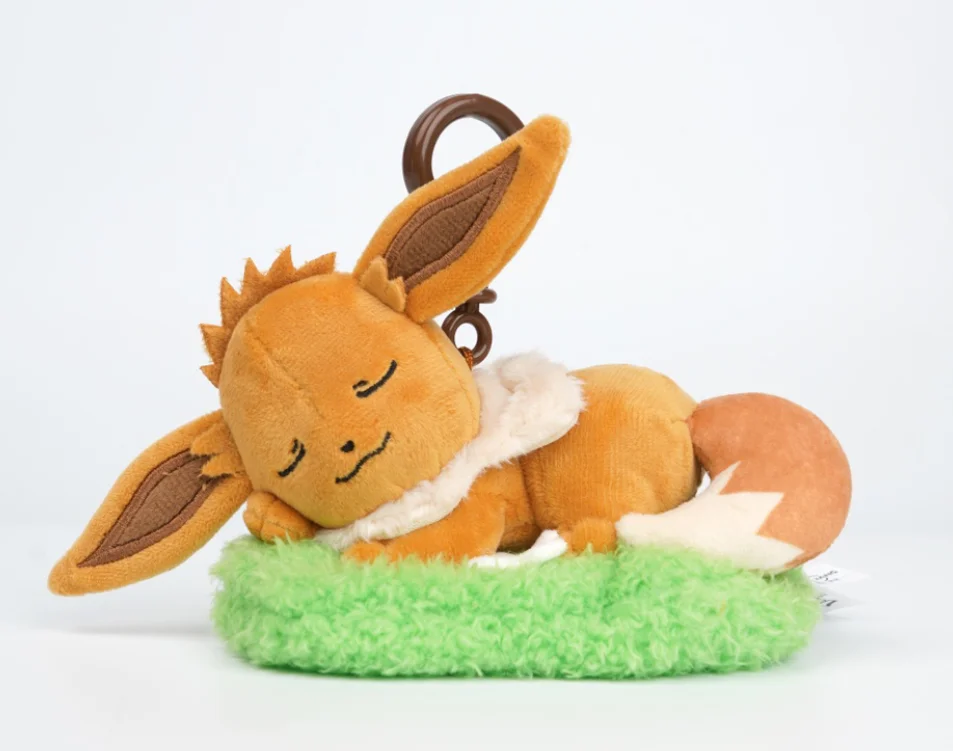 Genuine Pokemon Eevee Umbreon Espeon Kawaii Plush Toy Pendant School Bag Backpack Pendant Key Ring Doll Birthday Christmas Gift