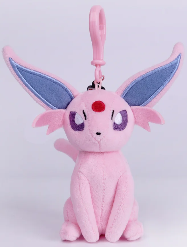 Genuine Pokemon Eevee Umbreon Espeon Kawaii Plush Toy Pendant School Bag Backpack Pendant Key Ring Doll Birthday Christmas Gift