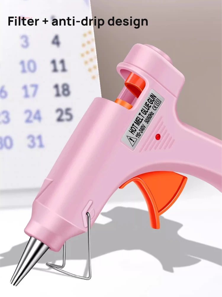 50/70W Mini Home Hot Melt Glue Gun Handmade Jewelry Accessories DIY Christmas Decoration Tool With Glue Gun Stick 7mm