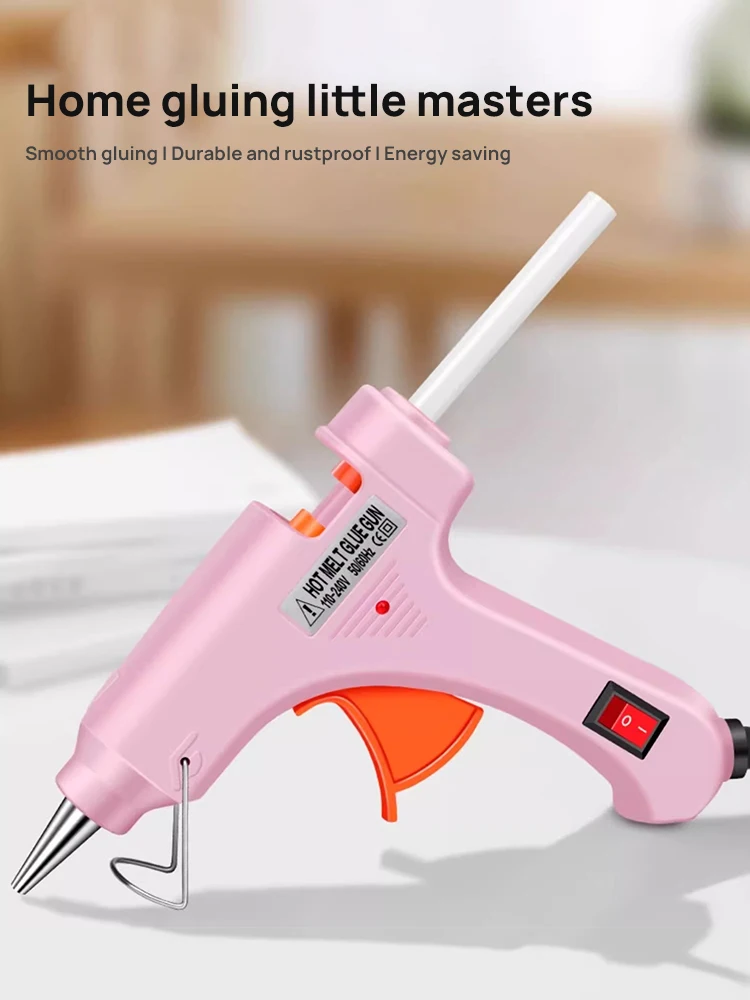 50/70W Mini Home Hot Melt Glue Gun Handmade Jewelry Accessories DIY Christmas Decoration Tool With Glue Gun Stick 7mm