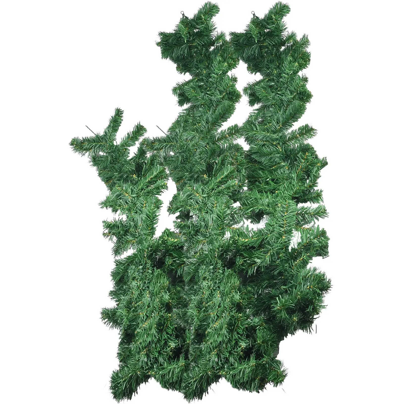 1pcs 2.7M Artificial Green Christmas Garland Wreath Christmas Pine Tree Rattan Decor Home Decor Xmas Stair Decoration