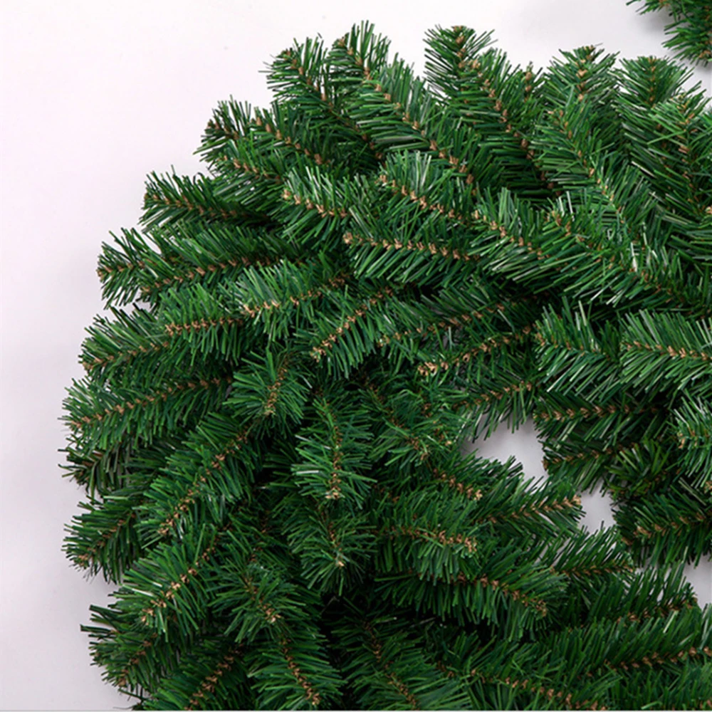 1pcs 2.7M Artificial Green Christmas Garland Wreath Christmas Pine Tree Rattan Decor Home Decor Xmas Stair Decoration