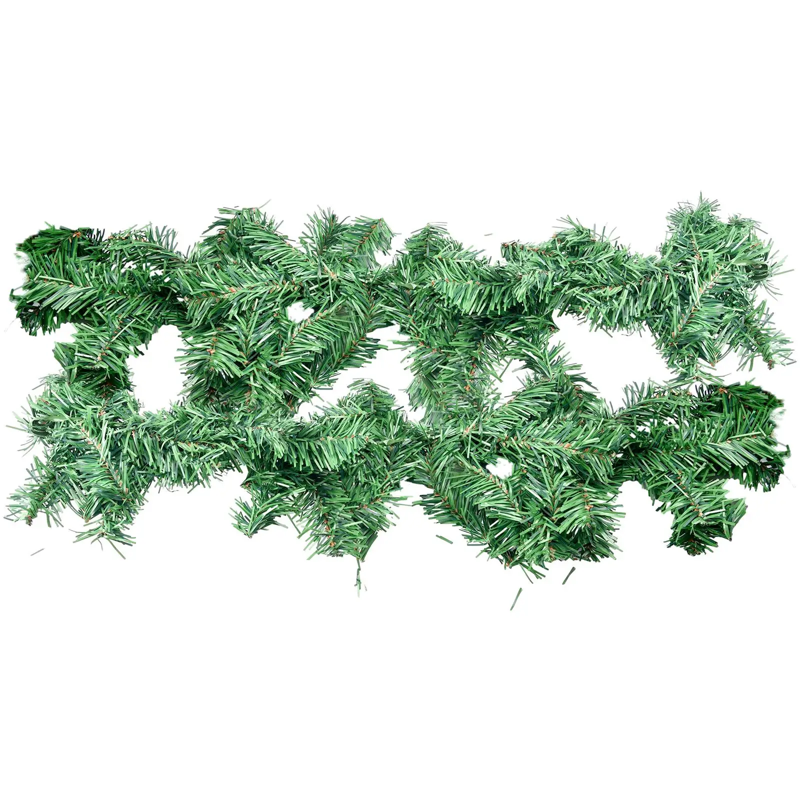 1pcs 2.7M Artificial Green Christmas Garland Wreath Christmas Pine Tree Rattan Decor Home Decor Xmas Stair Decoration