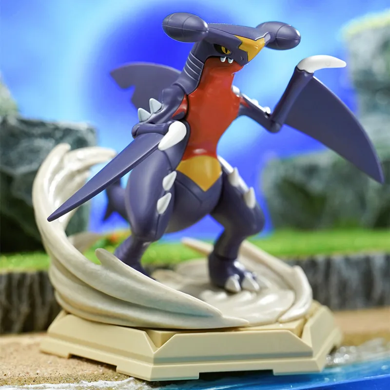 Gengar Charizard Eevee Dragonite Gardevoir Garchomp Anime Figure Model Peripheral Assemble Toys Blind Box Ornament Birthday Gift