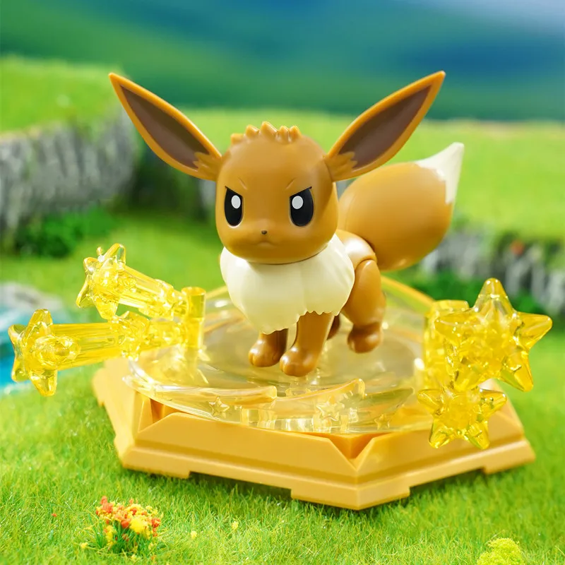 Gengar Charizard Eevee Dragonite Gardevoir Garchomp Anime Figure Model Peripheral Assemble Toys Blind Box Ornament Birthday Gift