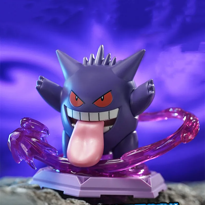 Gengar Charizard Eevee Dragonite Gardevoir Garchomp Anime Figure Model Peripheral Assemble Toys Blind Box Ornament Birthday Gift