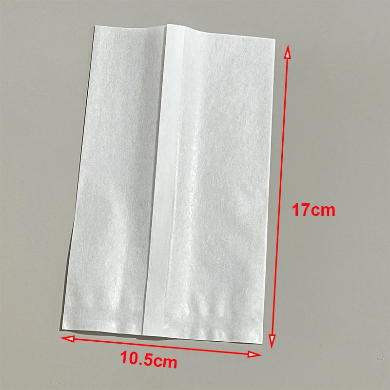 100pcs White Cotton Paper Bags 10.5*17cm Photo Cards DIY Handmade Jewelry Packaging Pouches with Wire Gift Christmas Wrapping