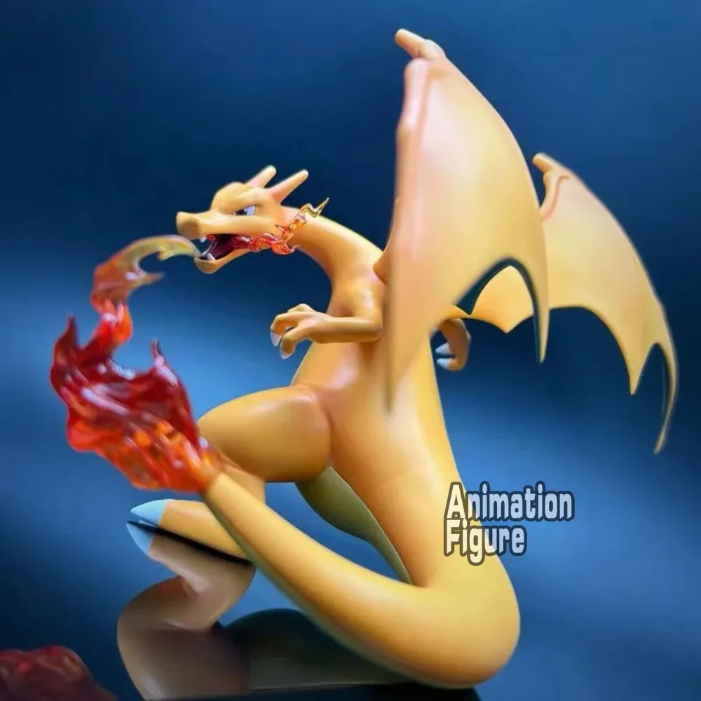 Pokemon Figure 10cm Dragonite Figure Pet Animal Genie Spitfire Charizard mega X Figurine Pvc Model Room Decora Toys Christmas Fo