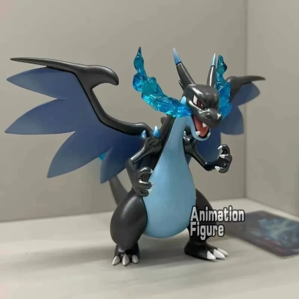 Pokemon Figure 10cm Dragonite Figure Pet Animal Genie Spitfire Charizard mega X Figurine Pvc Model Room Decora Toys Christmas Fo