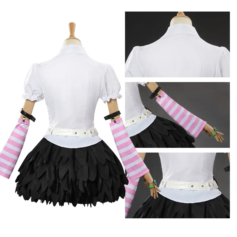 Zenless Zone Zero Sunna Cosplay Costume Wig Anime Game ZZZ Sunna Christmas Halloween Party Clothing