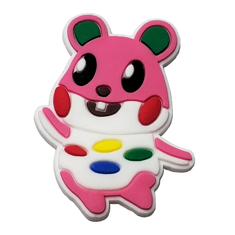 12-24Pcs Animals Cartoon Shoe Charms For Slides Sandals, PVC Shoe Decoration Accessories For Christmas Birthday Gift Party Favor