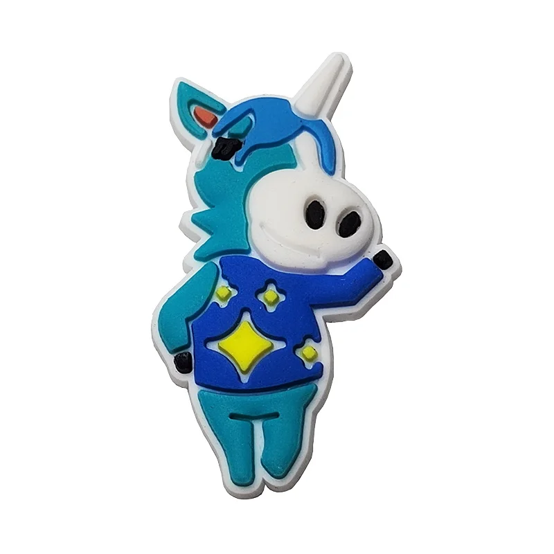 12-24Pcs Animals Cartoon Shoe Charms For Slides Sandals, PVC Shoe Decoration Accessories For Christmas Birthday Gift Party Favor