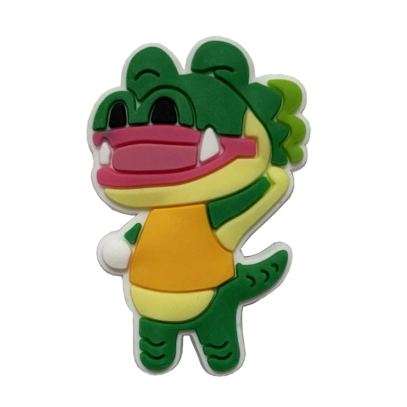 12-24Pcs Animals Cartoon Shoe Charms For Slides Sandals, PVC Shoe Decoration Accessories For Christmas Birthday Gift Party Favor